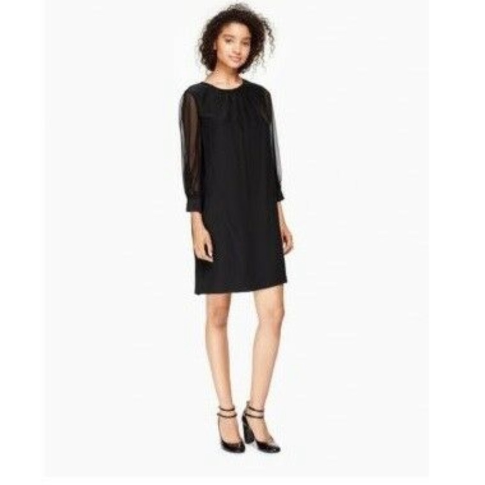 Kate Spade Black Silk Dress NWT